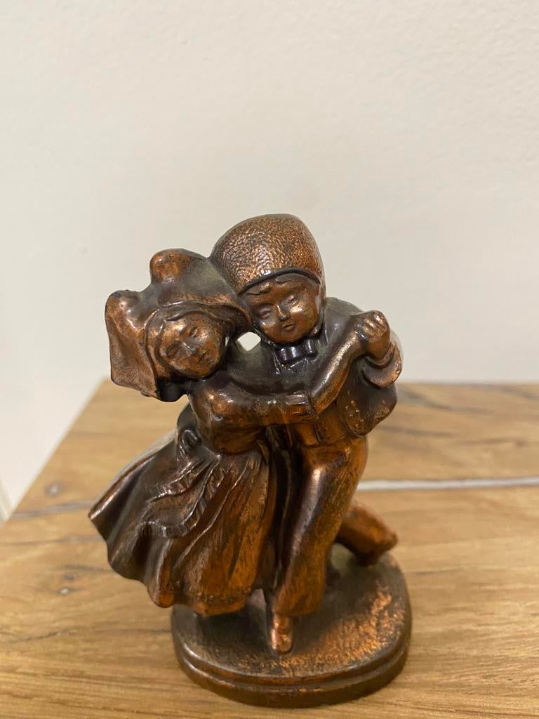 Petite statuette en régule très bon état, Antiquités & Art, Antiquités | Bronze & Cuivre, Enlèvement ou Envoi