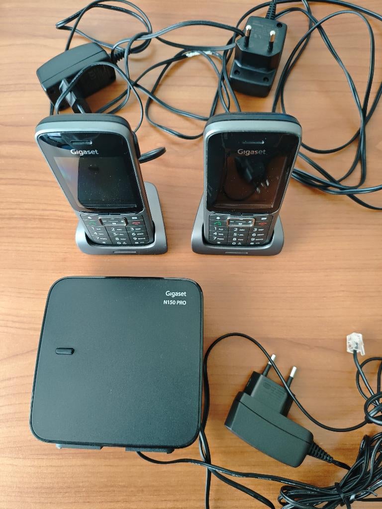 Combinés Gigaset SL750 PRO DUO sans fil, Enlèvement, Utilisé, 2 combinés