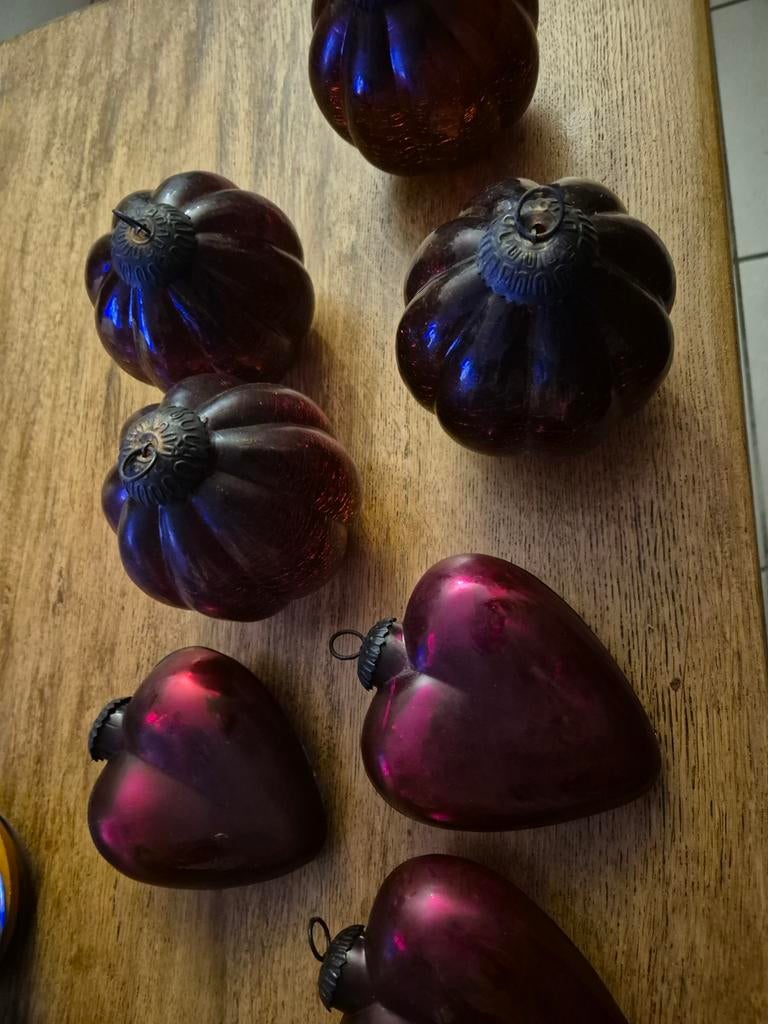 Zeer oude kerstbal decoratie, Diversen, Kerst, Ophalen