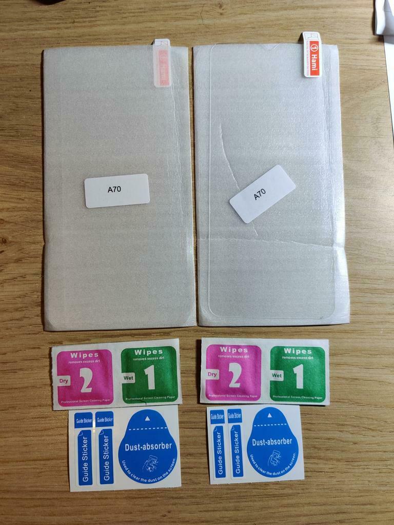 Samsung A70 gehard glas, Ophalen of Verzenden, Nieuw, Overige modellen, Frontje of Cover
