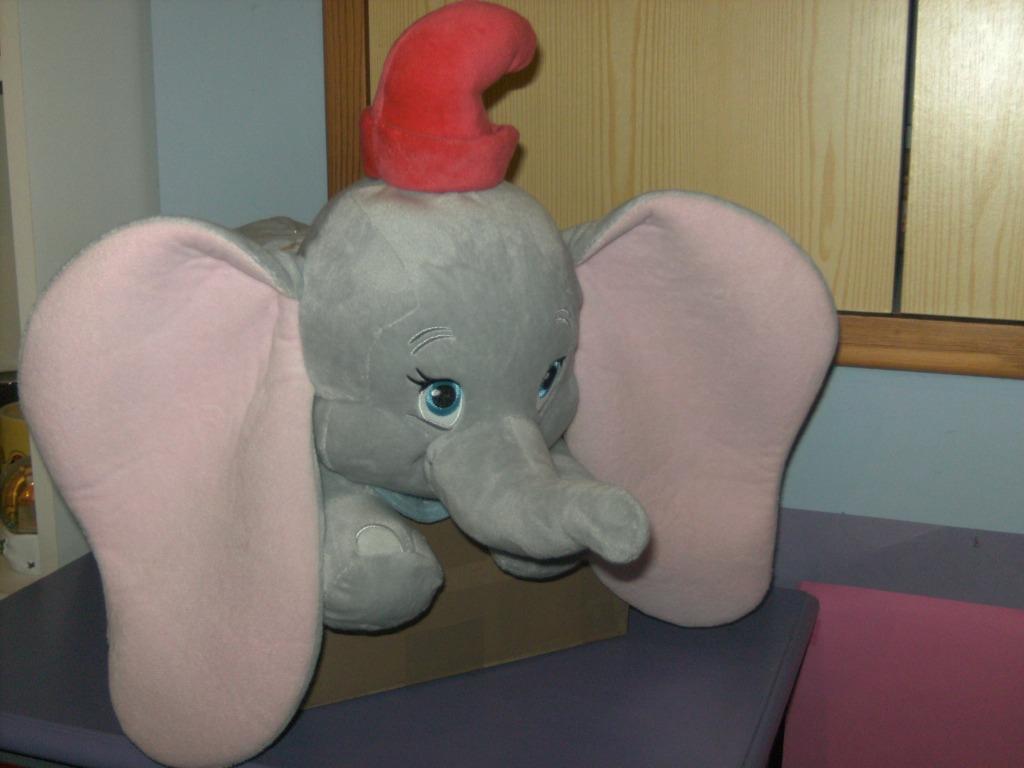 Mooie disney knuffel: dumbo., Ophalen of Verzenden, Bambi of Dumbo, Gebruikt, Knuffel