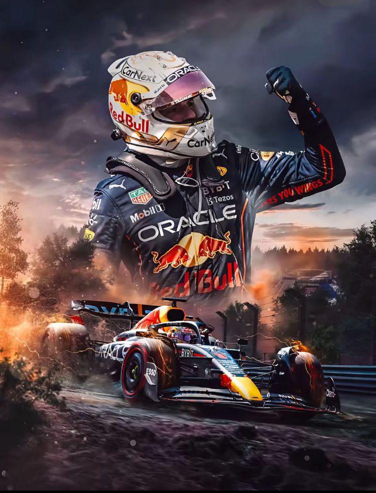 Panneau en métal Max Verstappen Red Bull vintage man cave, Enlèvement ou Envoi, Neuf, Panneau publicitaire
