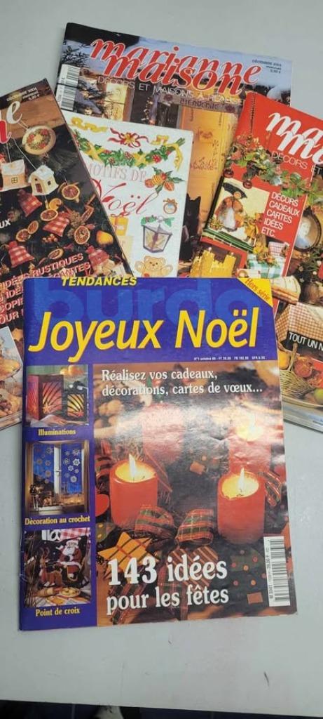 Noël- Magazines déco, Enlèvement, Comme neuf