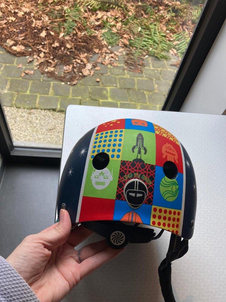 Kinder fietshelm van nutcase XS, Jongen of Meisje, Zo goed als nieuw, Nutcase, Ophalen