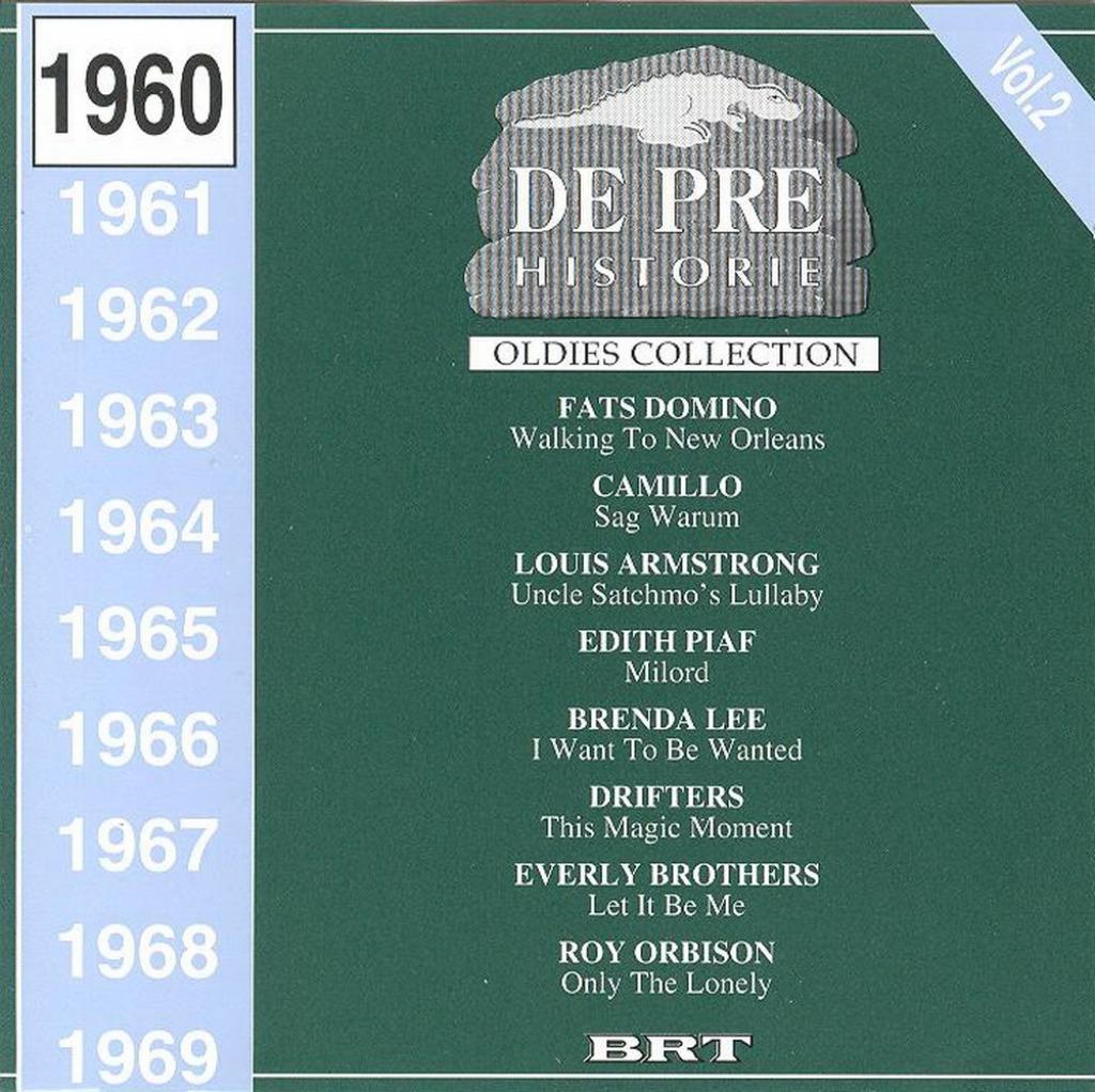 CD's DE PRE HISTORIE - 1960 / 1969 Vol. 2, Ophalen of Verzenden, Zo goed als nieuw