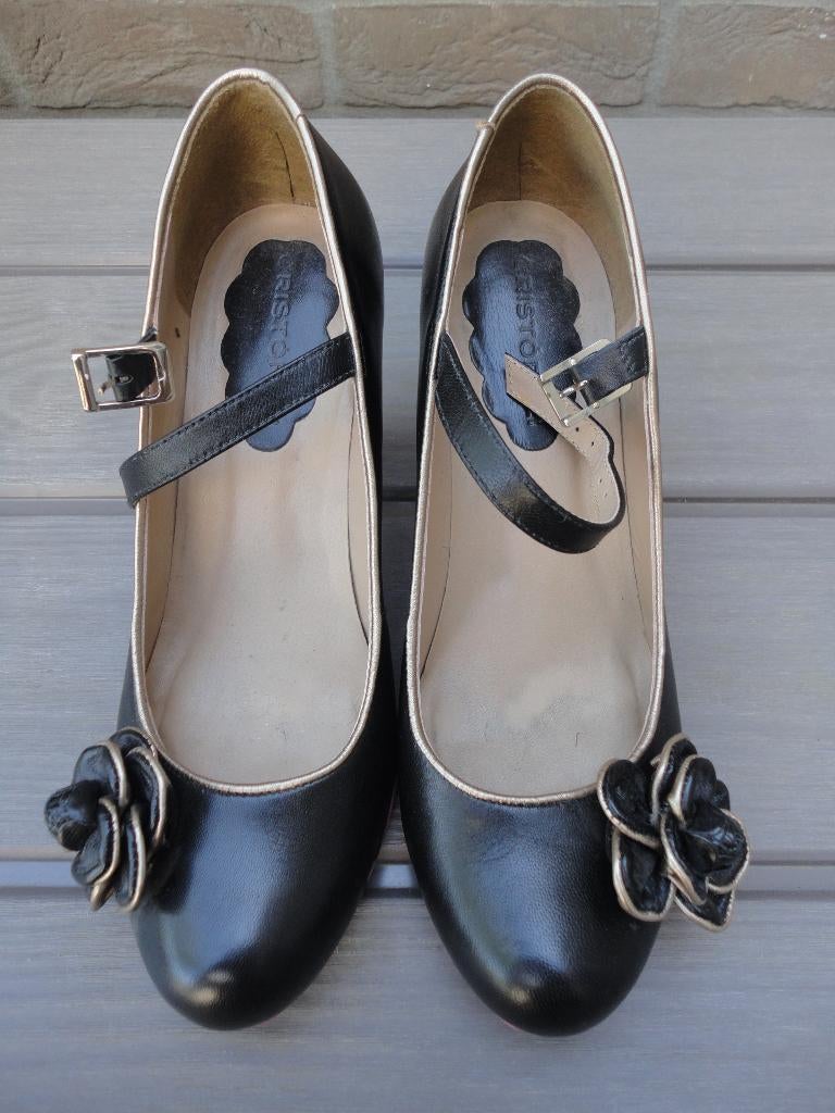 Cristófoli Julia Black (39), Vêtements | Femmes, Chaussures, Comme neuf, Escarpins, Noir, Enlèvement ou Envoi