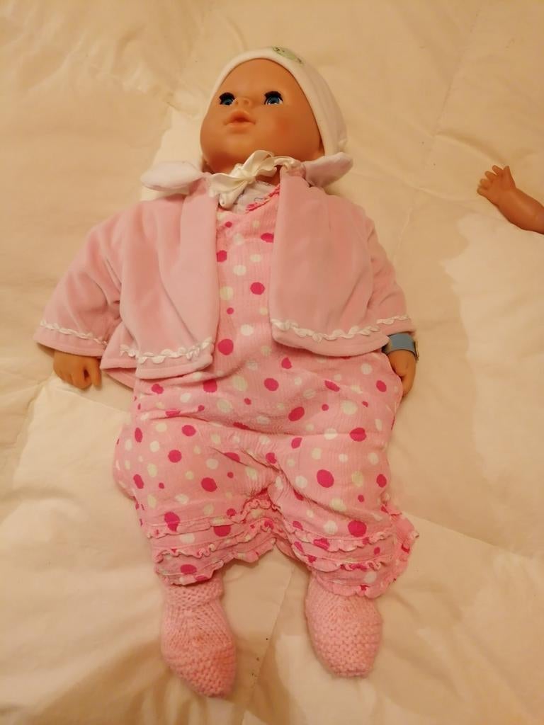 Levensechte babypop, Ophalen of Verzenden, Zo goed als nieuw, Babypop