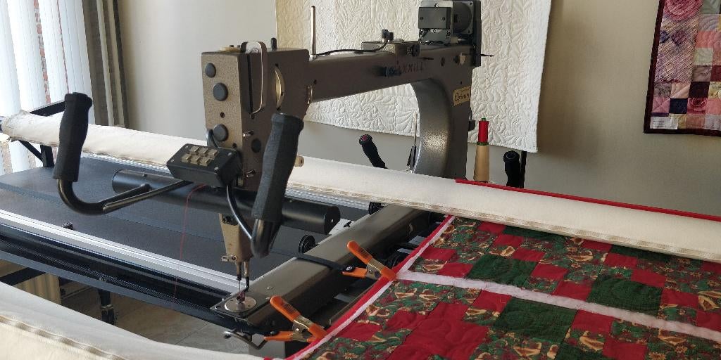 Gammill Longarm Quiltmachine computergestuurd, Ophalen of Verzenden, Gebruikt
