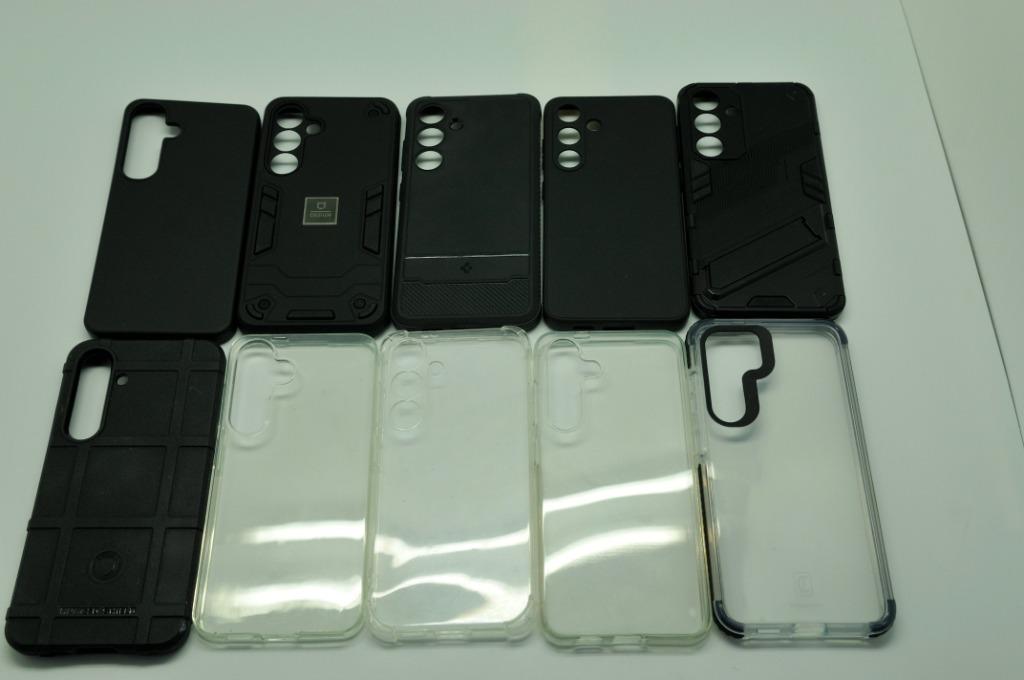 Lot hoesjes voor Samsung S24/S25., Telecommunicatie, Ophalen of Verzenden, Zo goed als nieuw