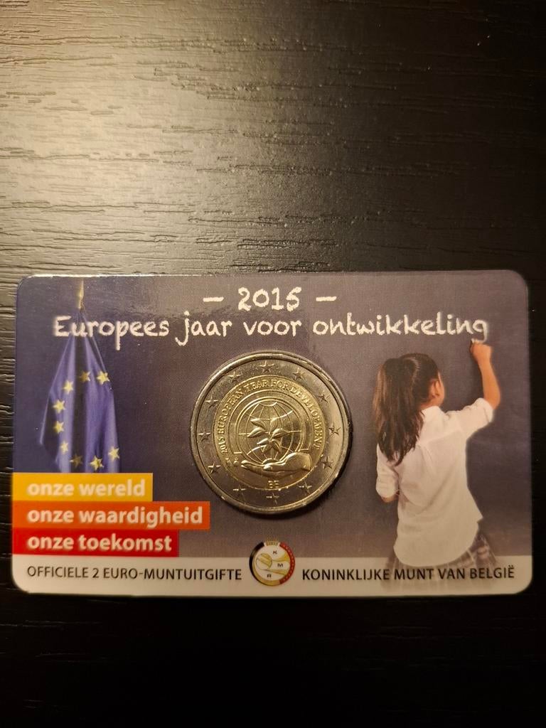 Coincard Europees jaar van ontwikkeling 2015, Ophalen