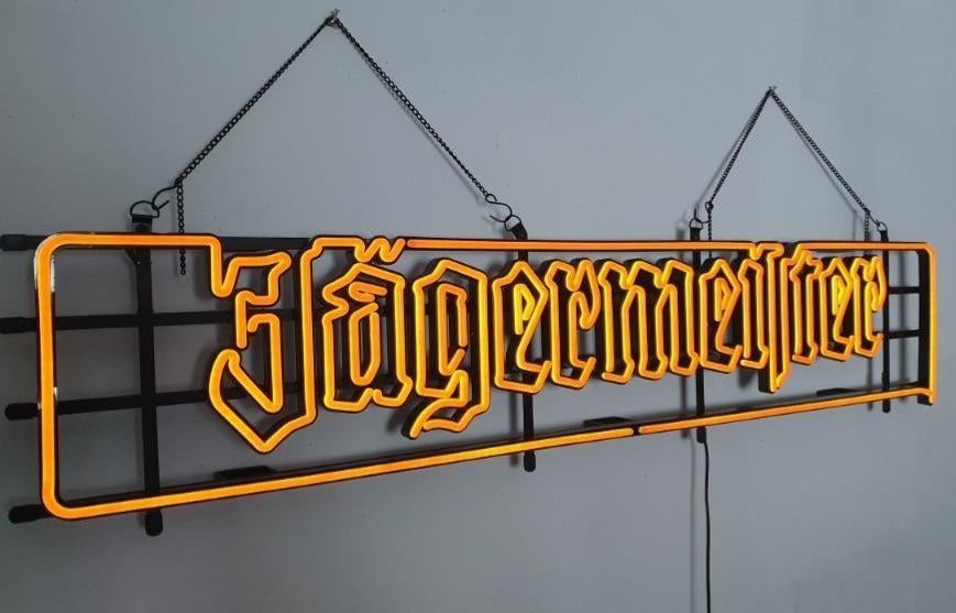 Jagermeister xl lichtreclame, Verzamelen, Merken en Reclamevoorwerpen, Ophalen, Nieuw, Lichtbak of (neon) lamp
