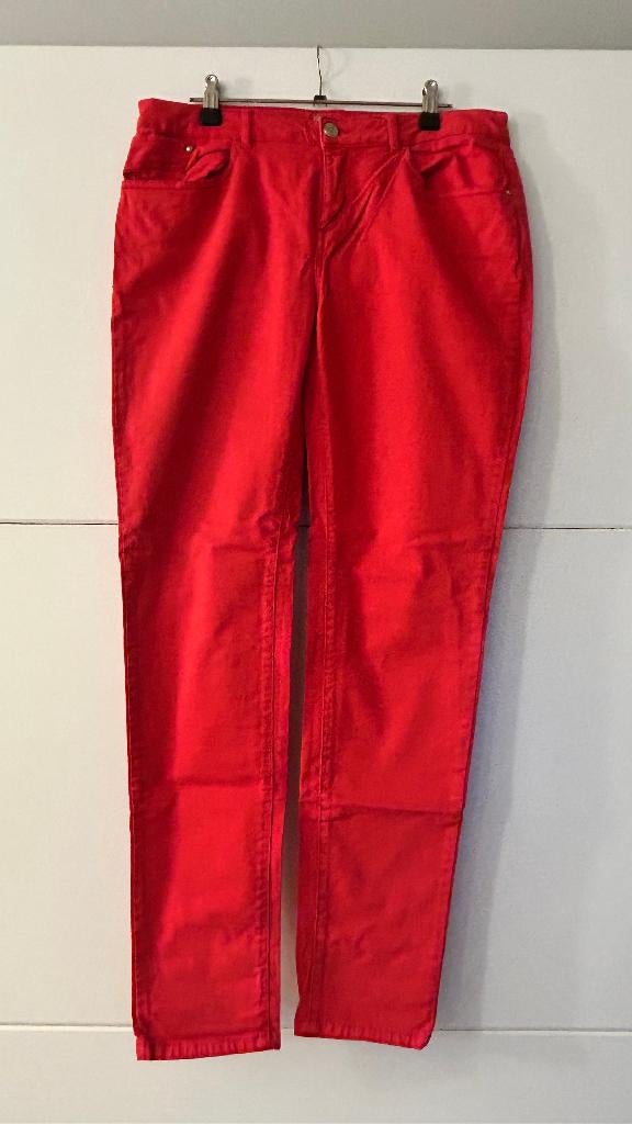 Tex rode broek, Maat 42/44 (L), Ophalen of Verzenden, Lang, Rood