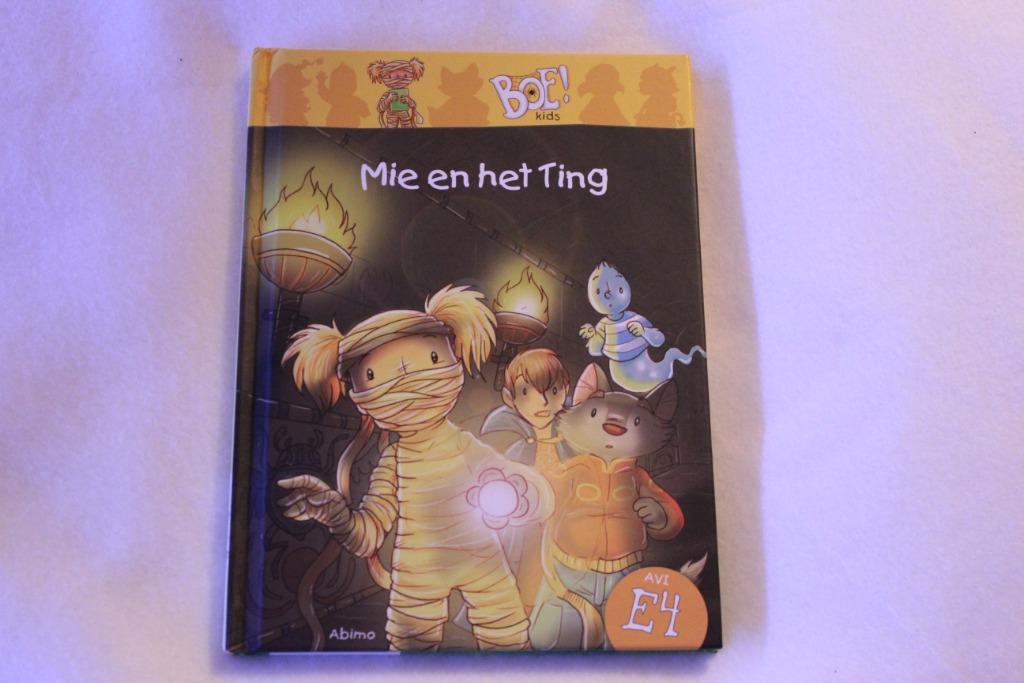 boek voor beginnende lezers: Mie en het Ting AVI E4, Boeken, Ophalen of Verzenden, Nieuw, Fictie algemeen