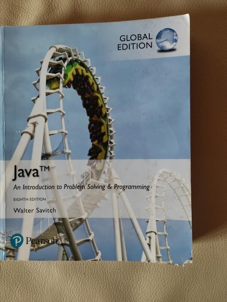 Java - An introduction to solving & programming, Boeken, Studieboeken en Cursussen, Ophalen of Verzenden, Zo goed als nieuw