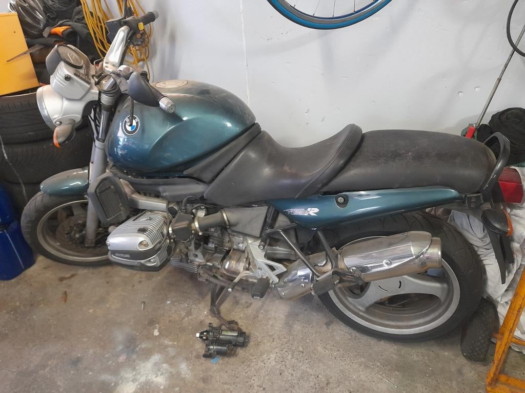 Projectje BMW R 850 R, Ophalen