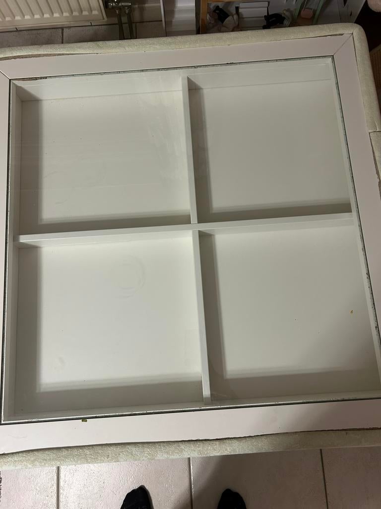 Liatorp salontafel ikea 93x93x51, Huis en Inrichting, Ophalen, Gebruikt, 50 tot 100 cm, 50 tot 75 cm