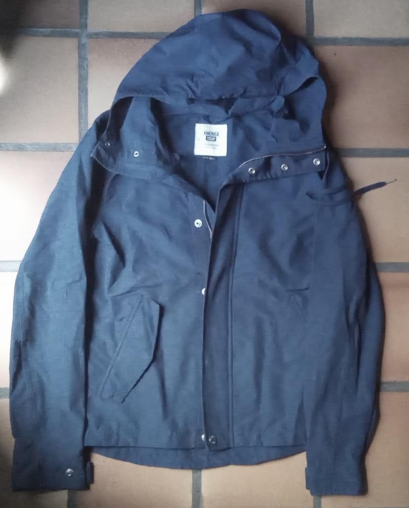 Regenjack America Today maat XS, Blauw, America today, Ophalen of Verzenden, Zo goed als nieuw