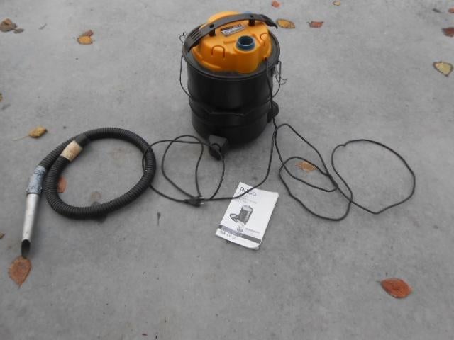 aszuiger openhaardstofzuiger kachelstofzuiger merk Quigg, Enlèvement ou Envoi, Utilisé, Réservoir, Aspirateur
