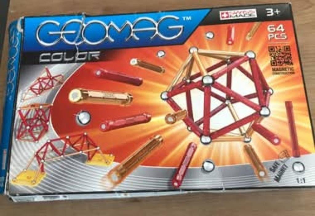 Geomag Color – magnetisch constructiespeelgoed (54 stuks), Kinderen en Baby's, Speelgoed | Educatief en Creatief, Zo goed als nieuw