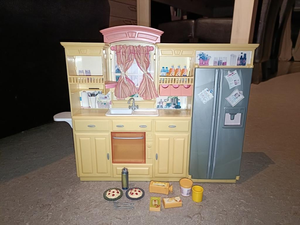 Vintage Barbie keuken...1992, Enlèvement ou Envoi, Utilisé