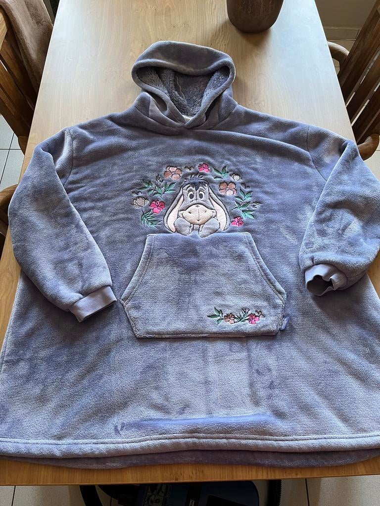 Disneyland snuggles oversized hoodies L-XL, Ophalen of Verzenden, Zo goed als nieuw, Maat 46/48 (XL) of groter, Blauw