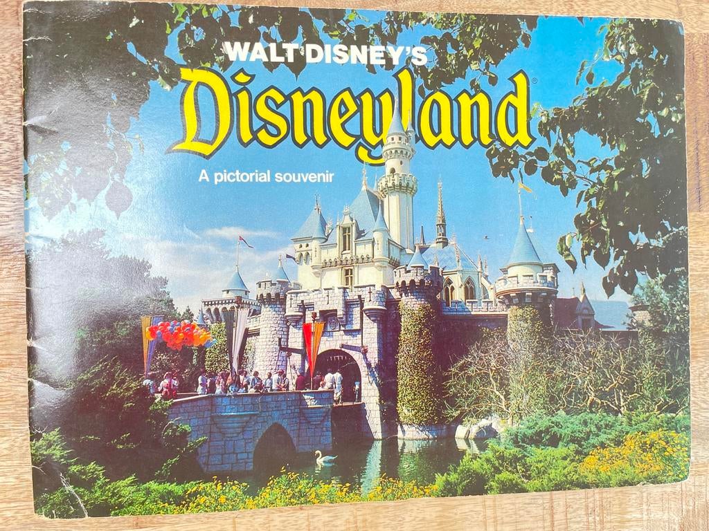 Oud souvenir album Disneyland Anaheim USA 1978, Ophalen of Verzenden, Mickey Mouse