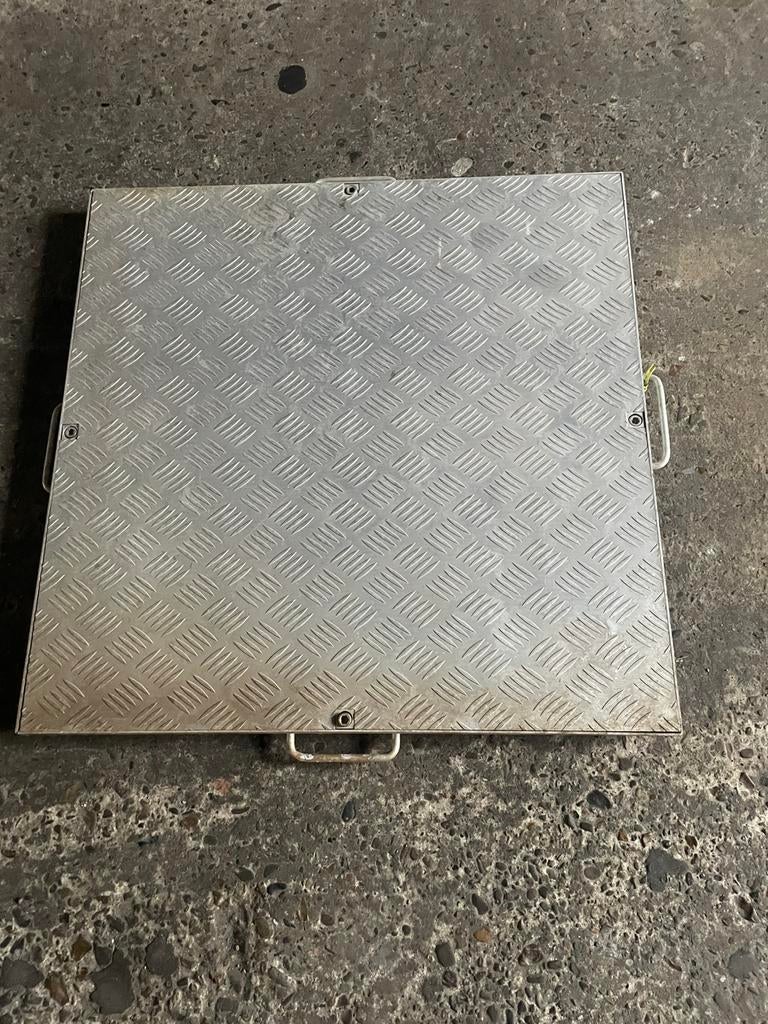 Aluminium riooldeksel, Ophalen of Verzenden, Zo goed als nieuw, Aluminium