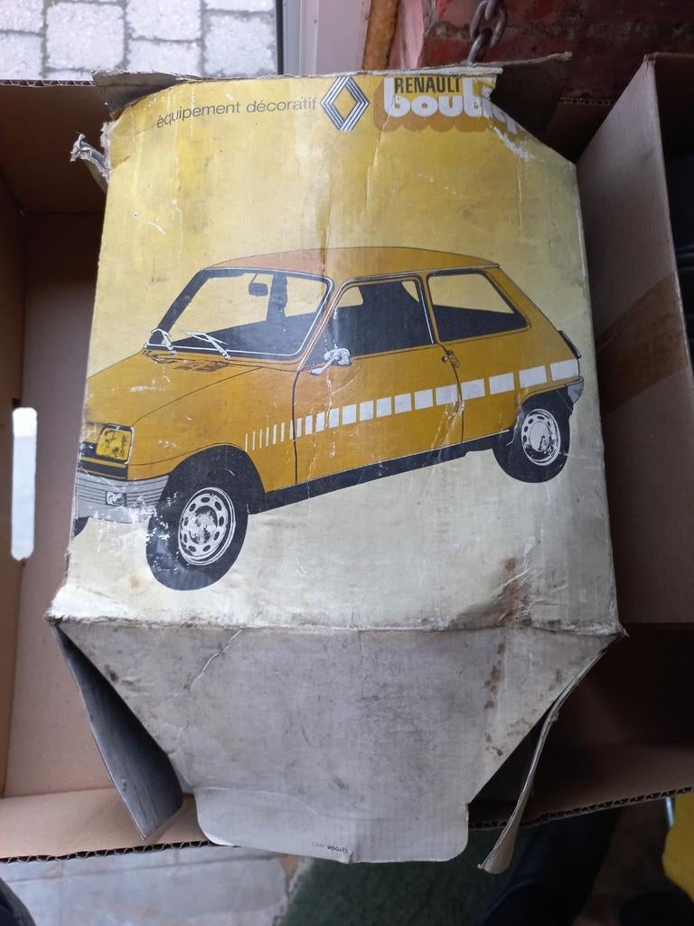 oude stickerset renault r5 r 5 oldtimer, Auto-onderdelen, Ophalen, Renault