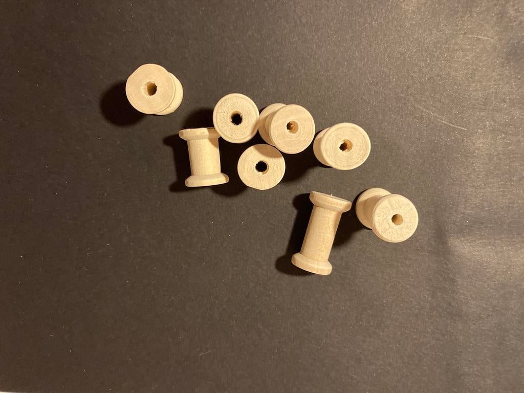 Houten draad spoelen, Hobby en Vrije tijd, Ophalen of Verzenden, Nieuw