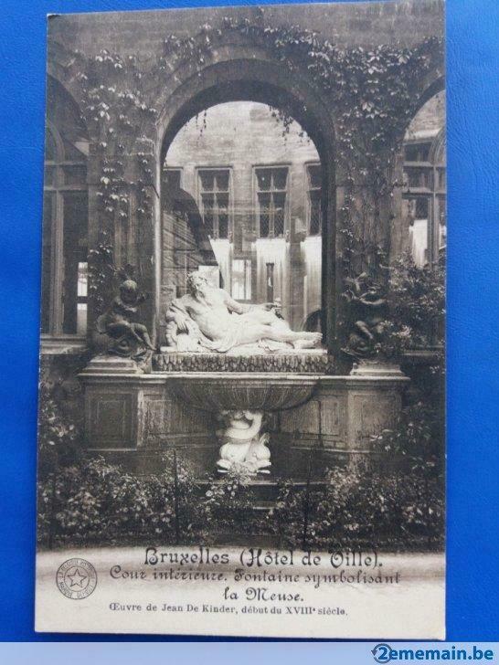 carte postale Bruxelles  hôtel de ville