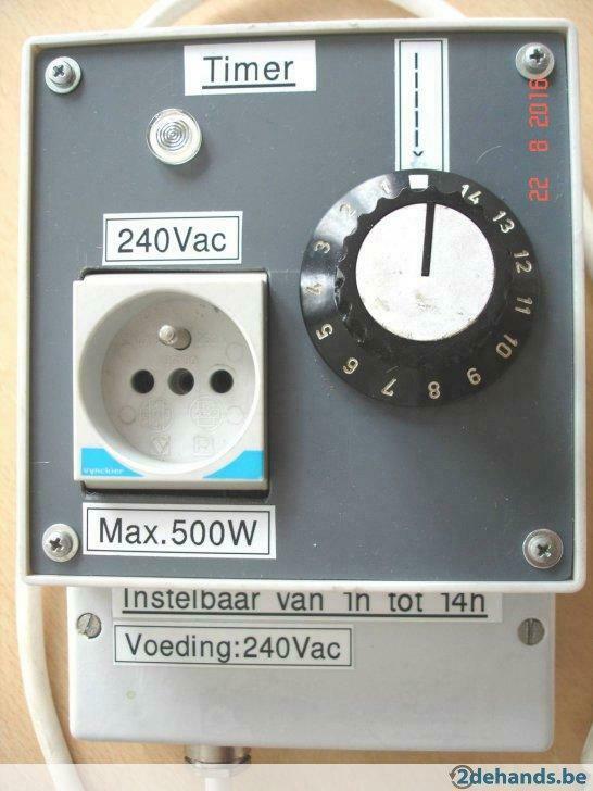 Timer., Doe-het-zelf en Bouw, Meetapparatuur, Ophalen, Nieuw