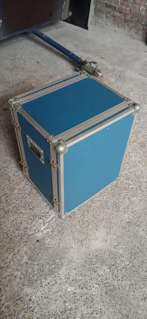 Flightcase 19inch rack blauw, Enlèvement, Comme neuf, Flight case