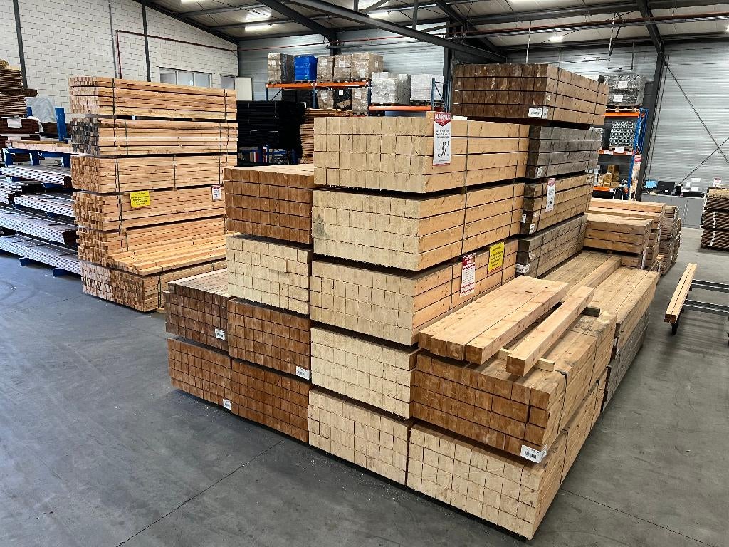 Red class wood | douglas | hout | 140x140 | 45x145 | 120x120, Ophalen, Nieuw, Balken