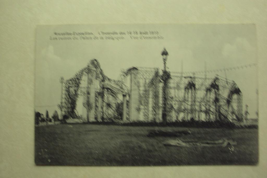 45308 - EXP. BRUXELLES - L'INCENDIE DES 14-15 AOUT 1910, Envoi