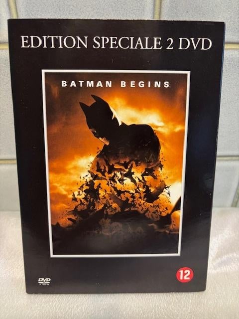 Batman Begins DVD, speciale editie 2 dvd's, nieuw, Cd's en Dvd's, Vanaf 12 jaar, Ophalen, Zo goed als nieuw, Overige genres