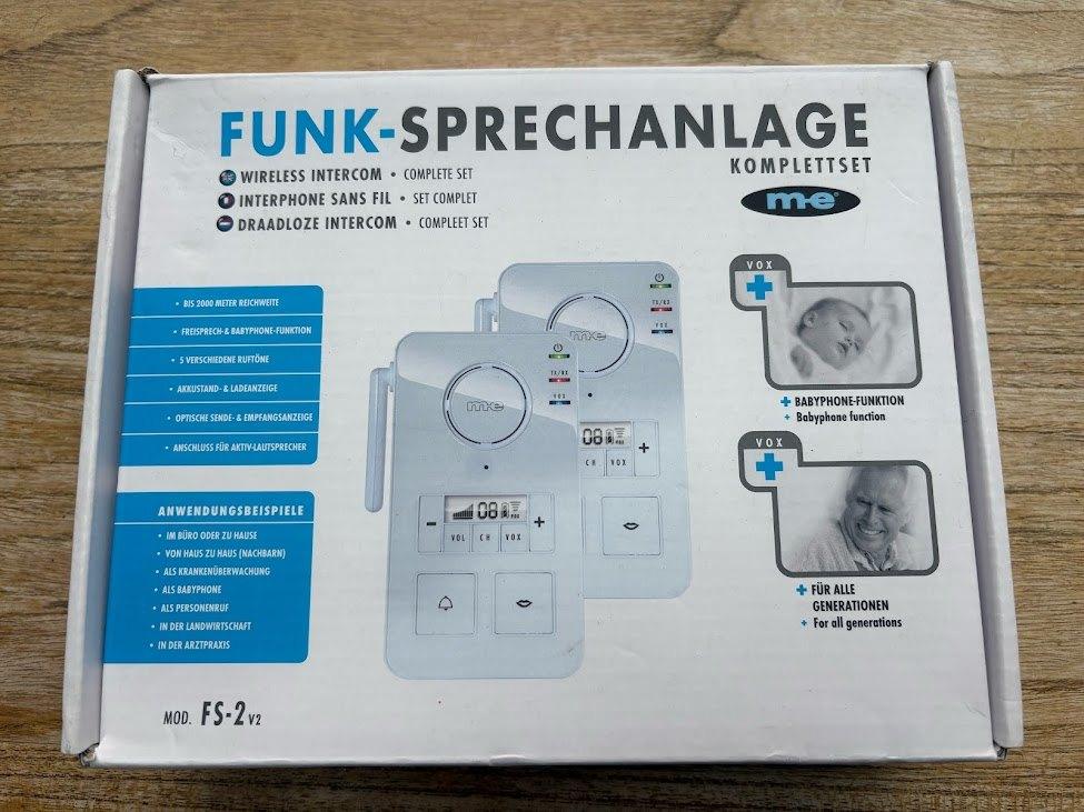 Draadloze intercom, Ophalen of Verzenden, Zo goed als nieuw