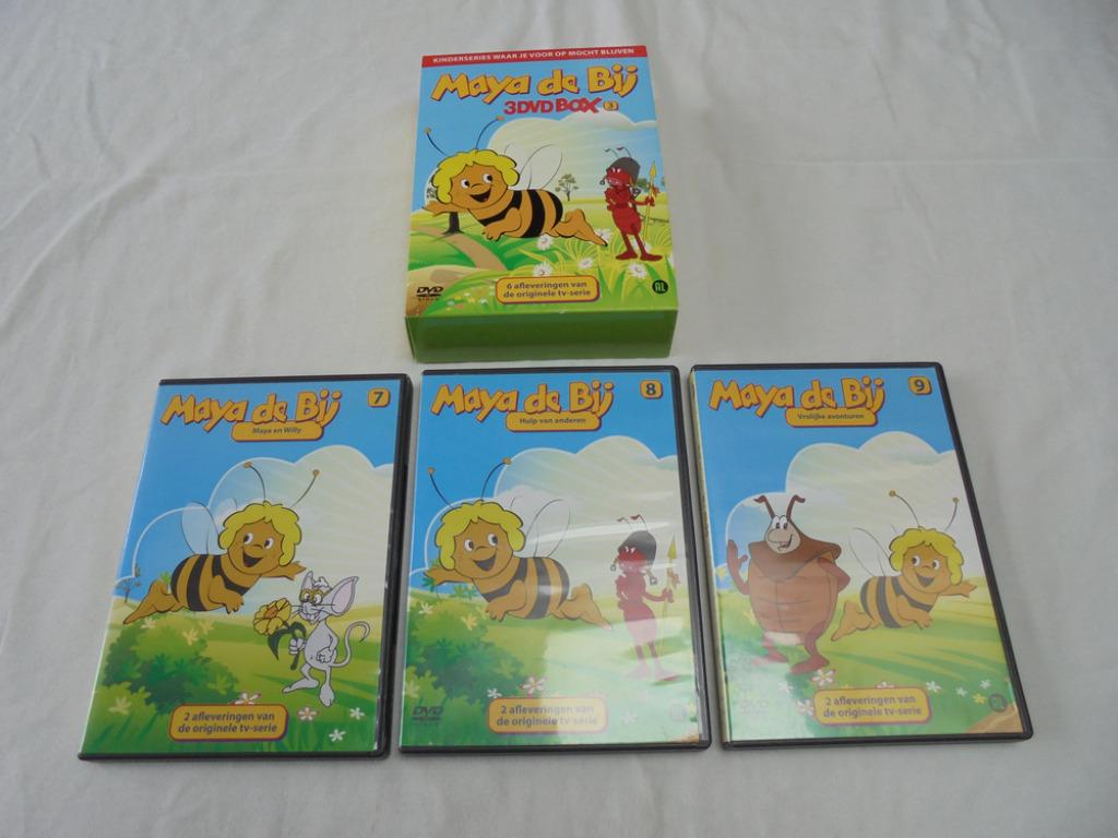 DVD box Maya de Bij: Maya en Willy, Hulp van anderen en Vrol, Cd's en Dvd's, Dvd's | Kinderen en Jeugd, Gebruikt, Film, Overige genres