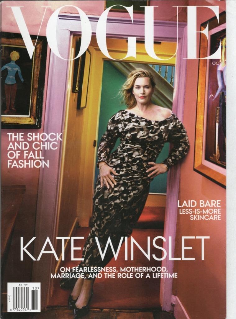 Vogue US October 2023 - Oktober 2023 - Kate Winslet, Verzenden, Zo goed als nieuw, Glossy
