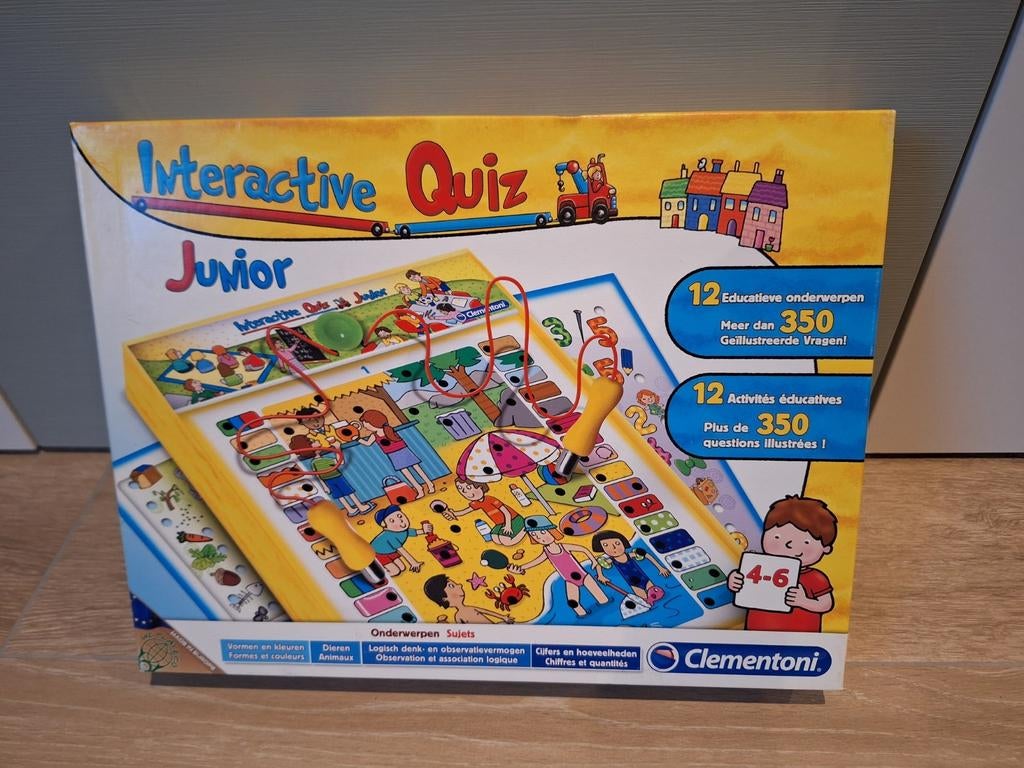 Interactive quiz Junior, Ophalen