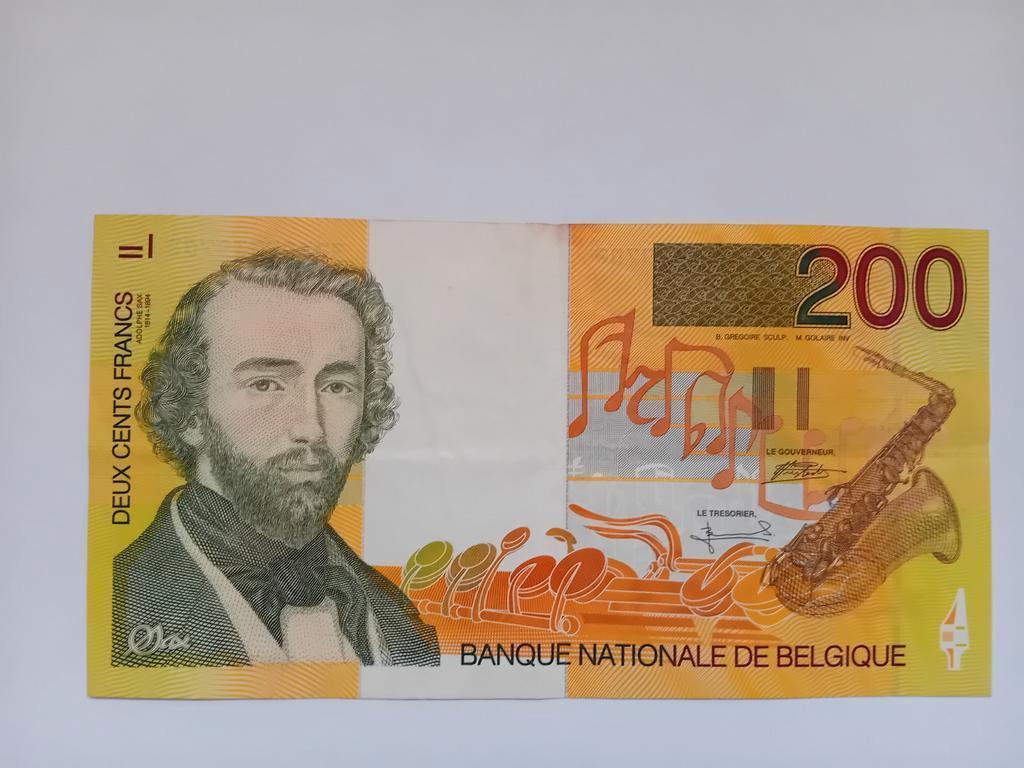 Billet de 200FR Saxe, Envoi, Billets en vrac