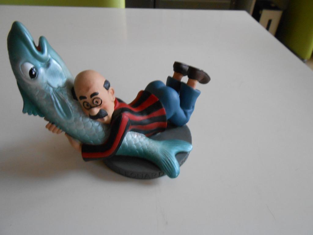 Beeldje resine Leonard Snoek 2006 (zonder de strips), Ophalen of Verzenden