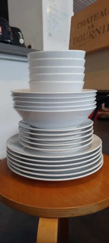 Service de vaisselle 5 personnes, Maison & Meubles, Enlèvement, Utilisé, Service complet