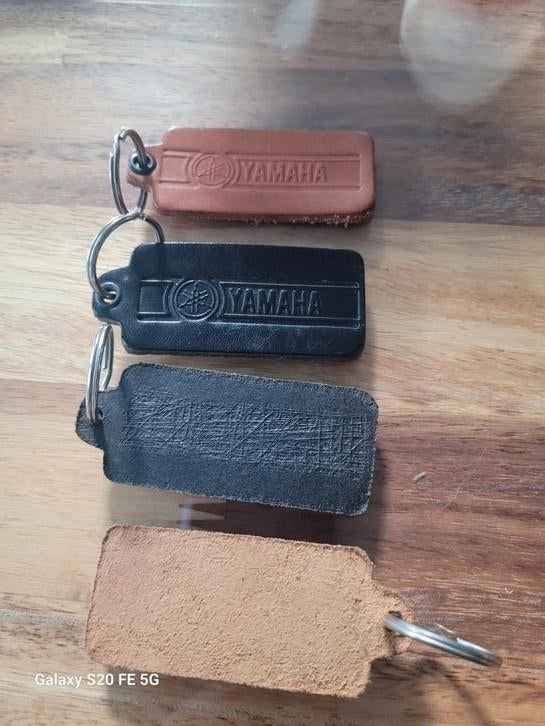 Lederen sleutelhanger yamaha, Enlèvement ou Envoi, Neuf