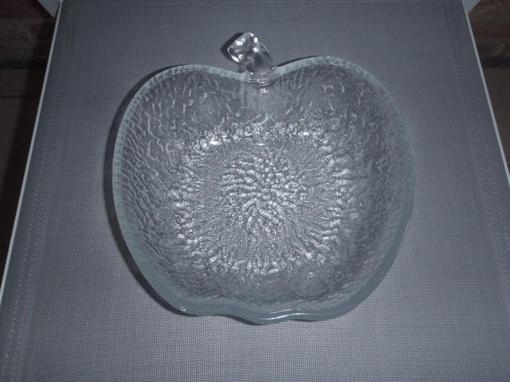 saladeschaal in de vorm van een appel, Huis en Inrichting, Ophalen, Nieuw, Glas, Kom(men)