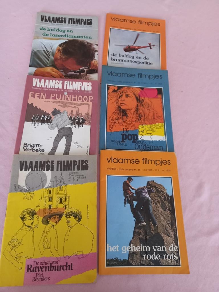 Vlaamse filmpjes, Ophalen of Verzenden, Gelezen