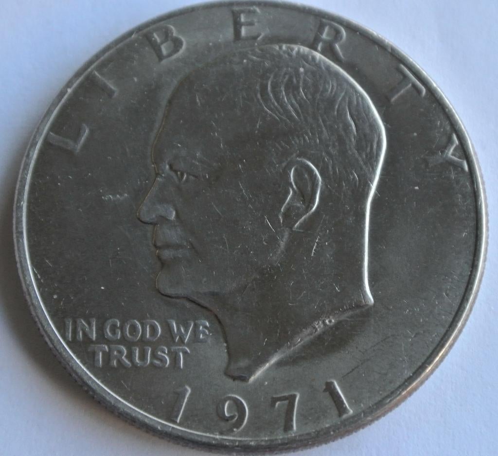 AMÉRIQUE 1 DOLLAR « DOLLAR EISENHOUWER » 1971, Enlèvement ou Envoi, Amérique du Nord, Monnaie en vrac