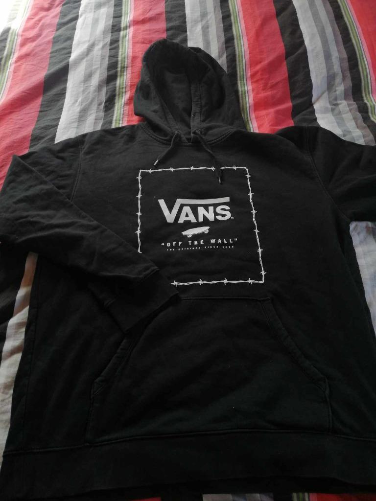 •	TRUI MET KAP ZWART MERK VANS – MAAT XL  •	SKATE KLEREN •	N, Zwart, Maat 56/58 (XL), Ophalen of Verzenden, Vans