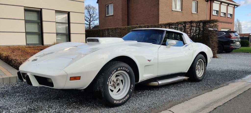 Chevrolet Corvette oldtimer 0495207391, Autos, Chevrolet, Cuir, Achat, Entreprise, Noir