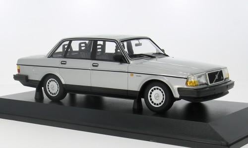 schaalmodel Volvo 240 GL 1986 Zilver, Ophalen of Verzenden, Nieuw, Auto