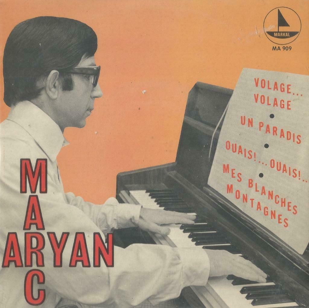 Marc Aryan – Volage .. volage / Un paradis + 2 – Single - EP, CD & DVD, Vinyles Singles, Utilisé, EP, Pop, 7 pouces, Enlèvement ou Envoi